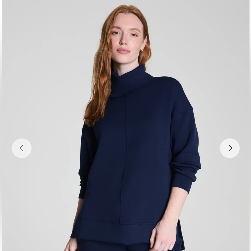 SPANX AirEssentials Turtleneck Tunic-NWT-Navy